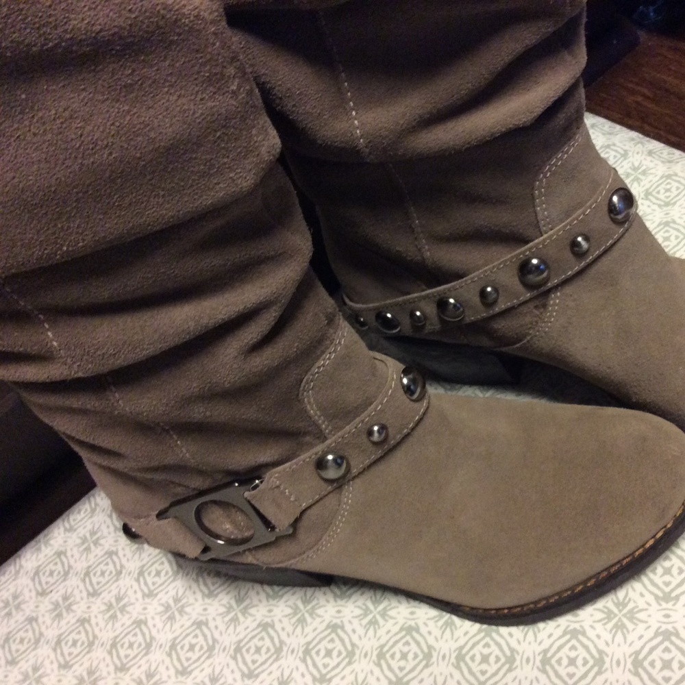 Suede Boots